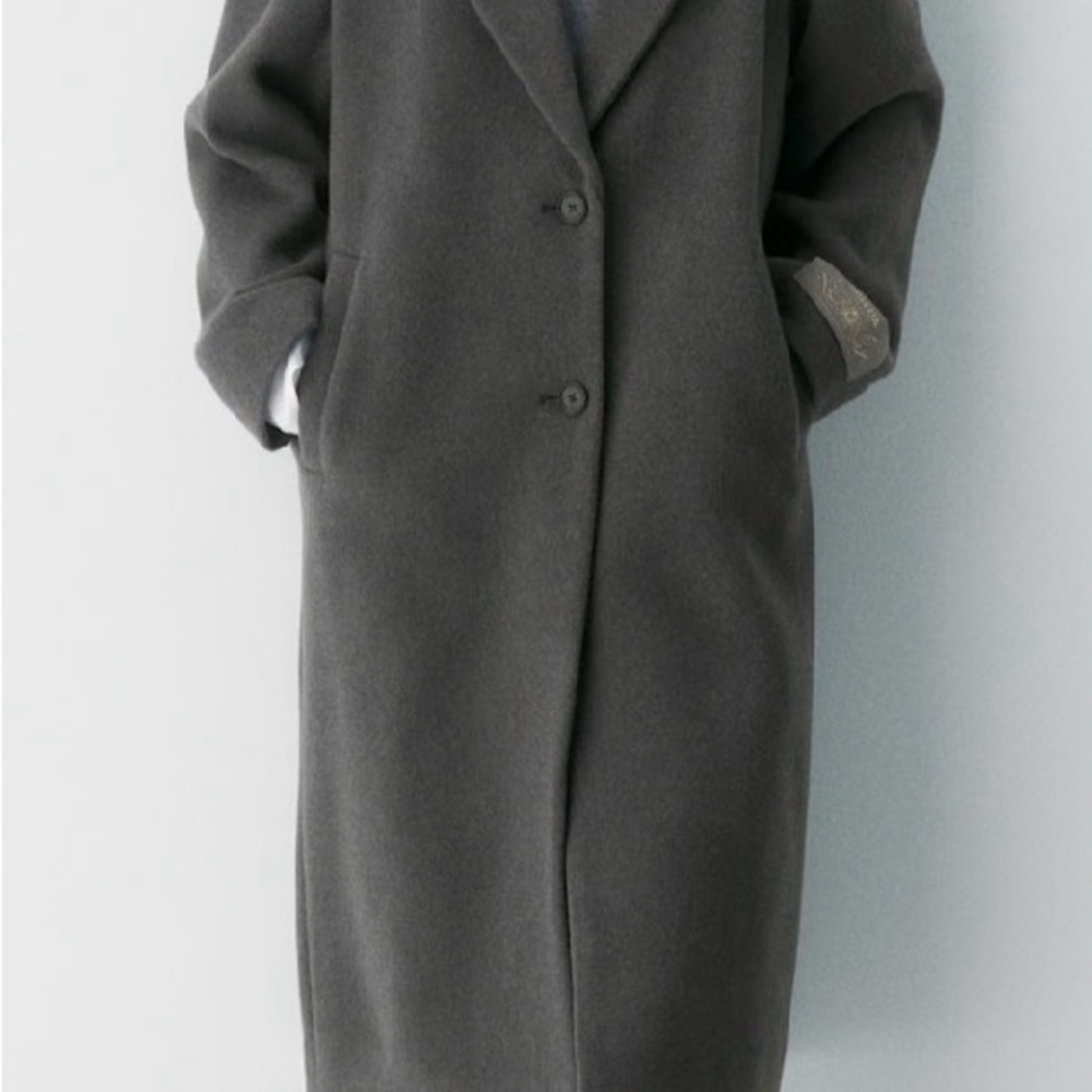 Aritzia The Only Coat wool cashmere- small